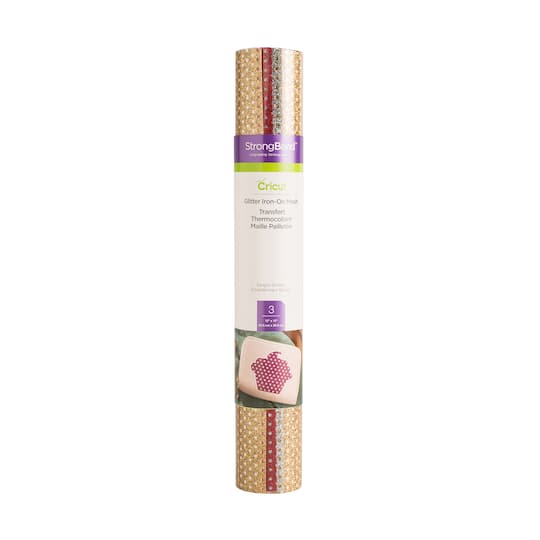 Cricut® Glitter Iron-On Sangria Mesh Sampler